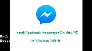 Remote Hack Facebook Messenger