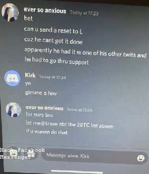 Facebook Messenger Sending Links Hack