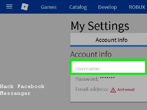 Facebook Messenger Hack Its You